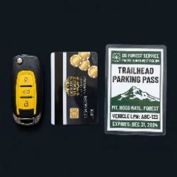 Viejas and Sycuan casinos with Cleveland National Forest trailheads - Alpine lockout zones