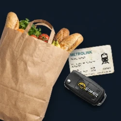 Camarillo shopping and Metrolink commuter key fob - Premium Outlets and Daily Dr