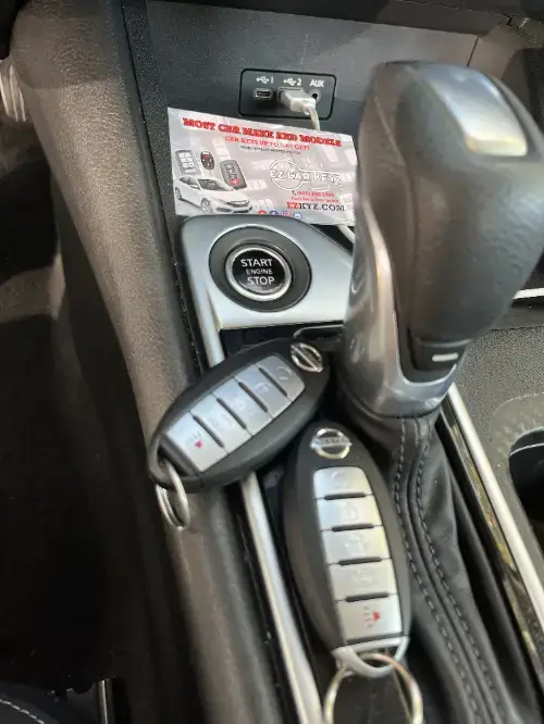 Audi Flip Key On Sports Car Steering Wheel - EZ Car Keyz Lang Ranch, Thousand Oaks