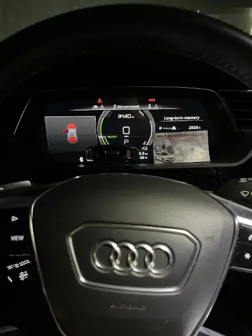 Audi Push To Start Key Fob On Luxury Suv Center Console - EZ Car Keyz Lang Ranch, Thousand Oaks