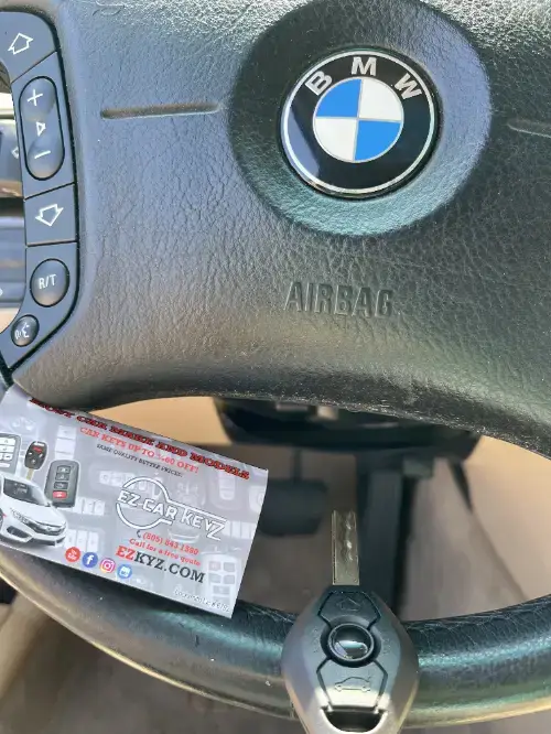 Bmw Smart Key In Truck Center Console - EZ Car Keyz Matilija, Ojai