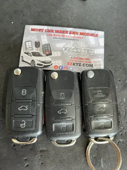 Chevrolet Push To Start Key On Truck Steering Wheel - EZ Car Keyz Funk Zone, Santa Barbara