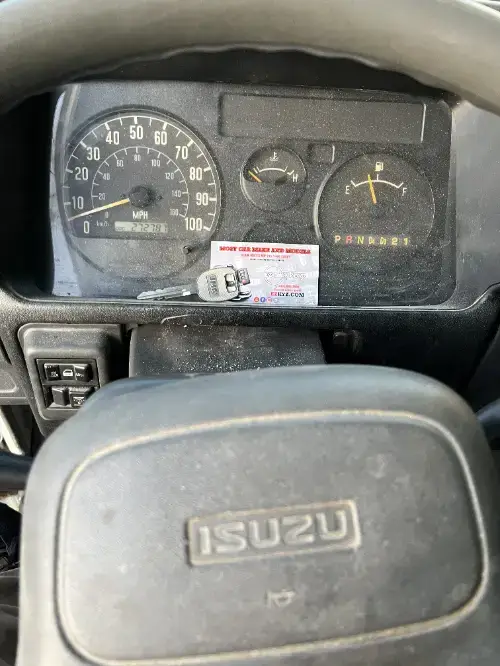 Isuzu Key Fob On Suv Gear Shift Console - EZ Car Keyz Ellwood, Goleta