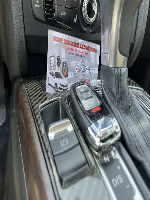 Jaguar Push To Start Key On Suv Steering Wheel - EZ Car Keyz Bear Valley, Escondido