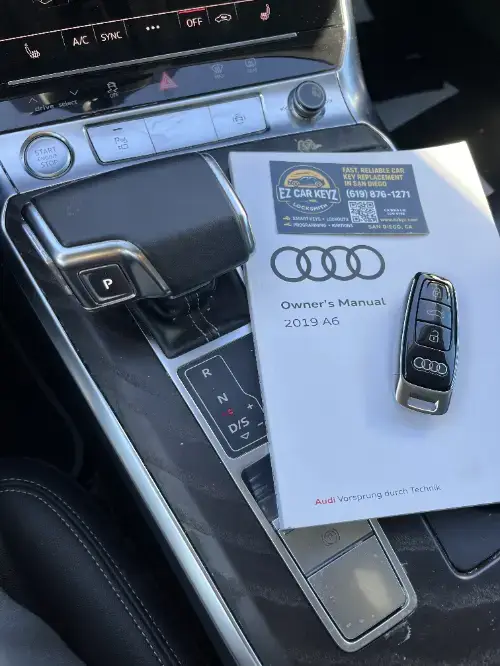Lexus Transponder Key On Family Suv Cup Holder Rim - EZ Car Keyz Carmel Valley, Del Mar