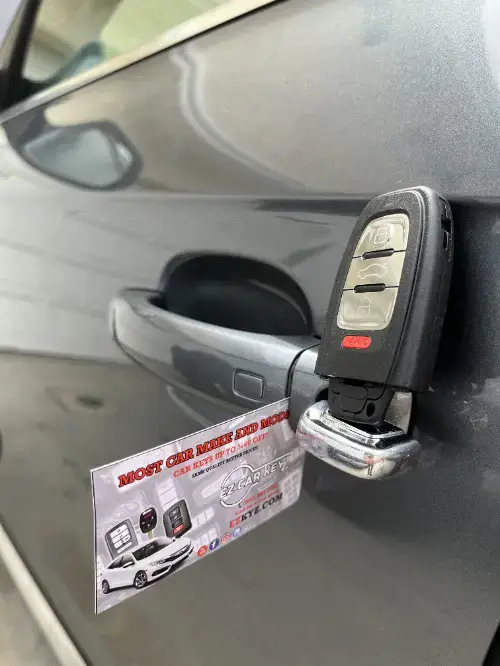 Nissan Remote Head Key On Family Car Gear Shift - EZ Car Keyz Ormond Beach, Oxnard