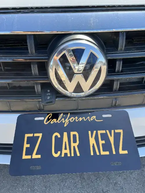 Volkswagen Flip Key In Luxury Vehicle Cup Holder - EZ Car Keyz Matilija, Ojai