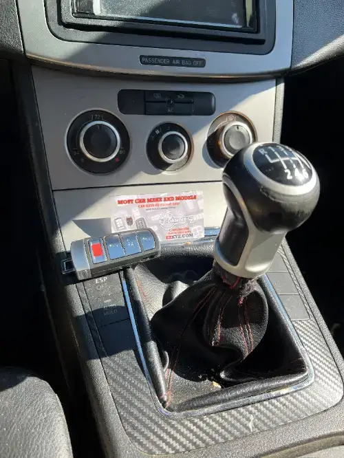 Volkswagen Push To Start Key Fob On Truck Driver Seat Cushion - EZ Car Keyz Peutz Valley, Alpine