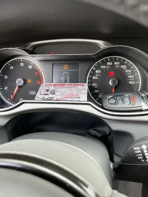 Volkswagen Push To Start Key On Sedan Steering Wheel - EZ Car Keyz Ormond Beach, Oxnard