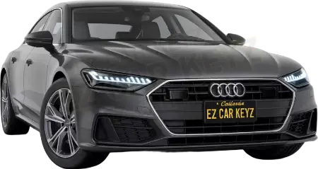 2021 Audi A7 key replacement in Normal Heights, San Diego
