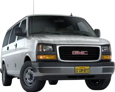 2015 Gmc Savana key replacement in Poway Business Park, Poway