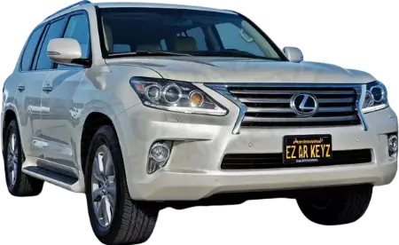 2012 Lexus Lx key replacement in Cedros Design District, Solana Beach
