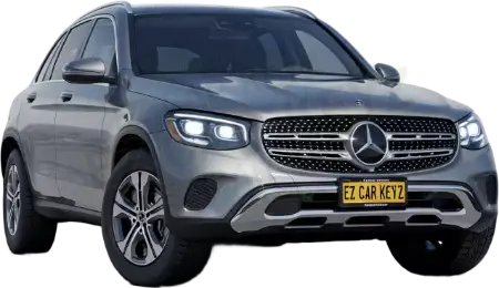 2021 Mercedes Benz Glc key replacement in Clairemont, San Diego