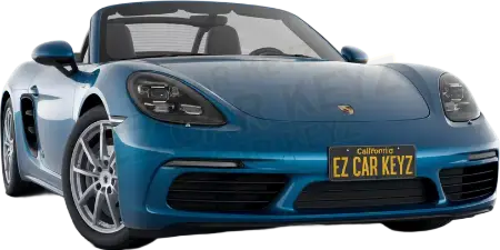 2018 Porsche 718 Boxster key replacement in Downtown Carpinteria, Carpinteria