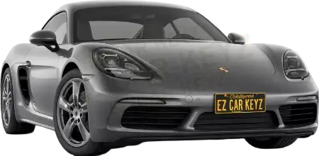 2017 Porsche 718 Cayman key replacement in Carmel Mountain Ranch, San Diego