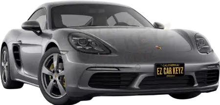 2018 Porsche 718 Cayman key replacement in Eastside, Santa Barbara