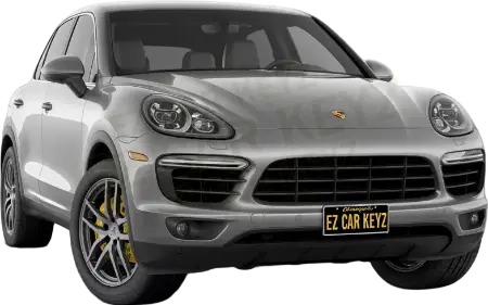 2017 Porsche Cayenne key replacement in Downtown El Cajon, El Cajon