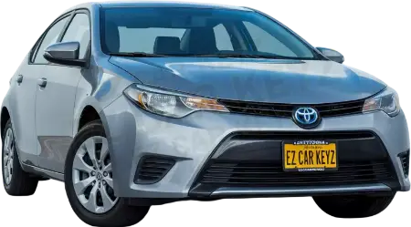 2014 Toyota Corolla key replacement in Downtown Carpinteria, Carpinteria