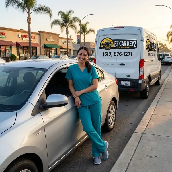 Car key replacement service for SUV near San Ysidro, San Diego County