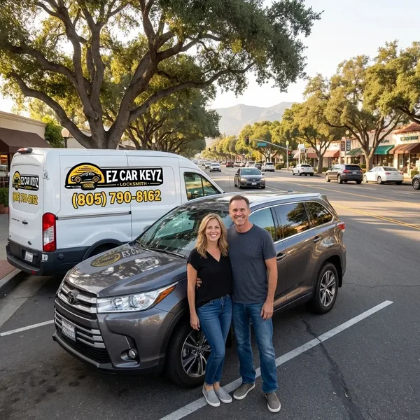 Car key replacement service for SUV near Thousand Oaks, Ventura County