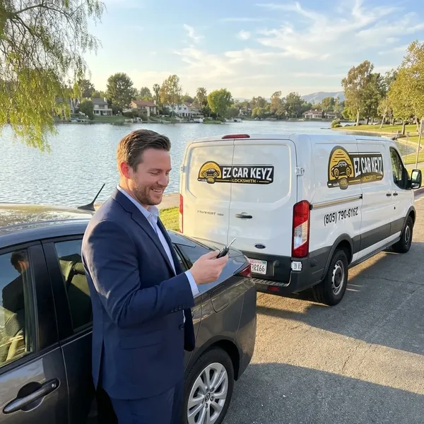 Car key replacement service for SUV near Westlake Village, Ventura County