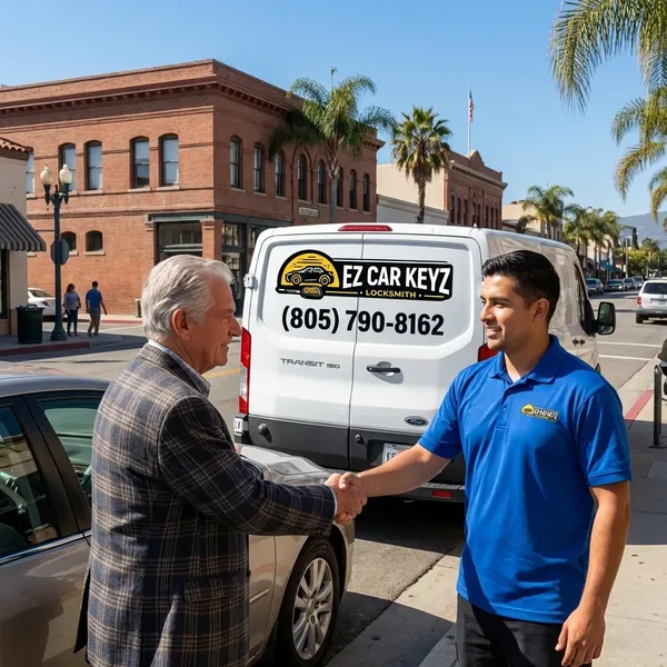 Car key replacement service for SUV near Santa Paula, Ventura County