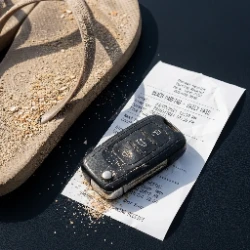Coronado Beach, Ferry Landing, and Orange Avenue parking lockout call