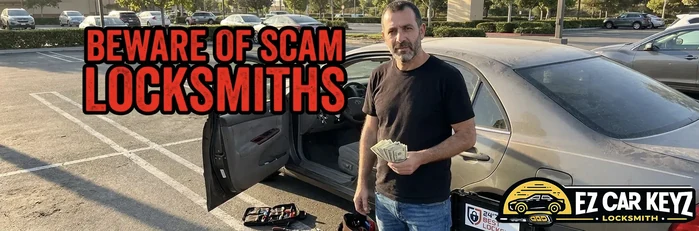Locksmith scam warning - real scenarios seen in Del Mar