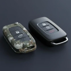 Flip keys with coastal camo - salt-air wear across Leucadia, Cardiff, New Encinitas, and Olivenhain