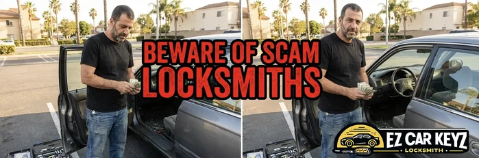 Locksmith scam warning - real scenarios seen in Escondido