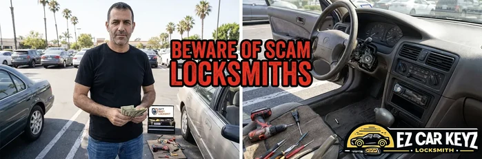 Locksmith scam warning - real scenarios seen in Fallbrook