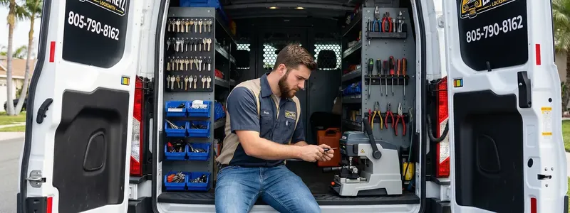 EZ Car Keyz locksmith equipment and tools in Camarillo