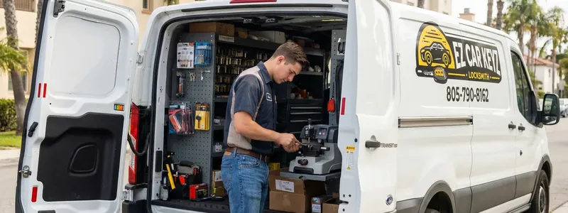 EZ Car Keyz locksmith equipment and tools in Carpinteria