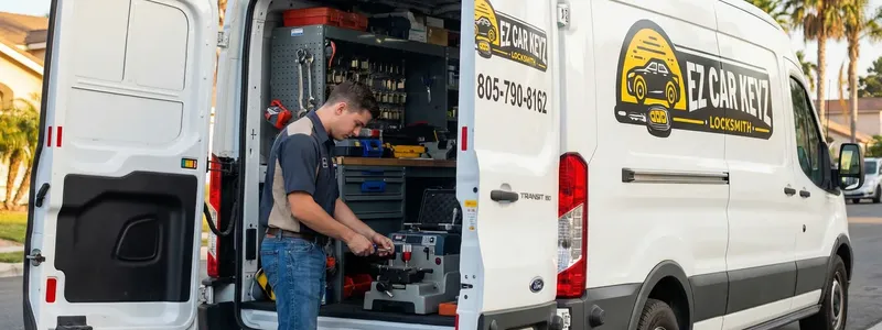 EZ Car Keyz locksmith equipment and tools in Coronado
