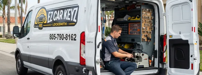 EZ Car Keyz locksmith equipment and tools in Del Mar