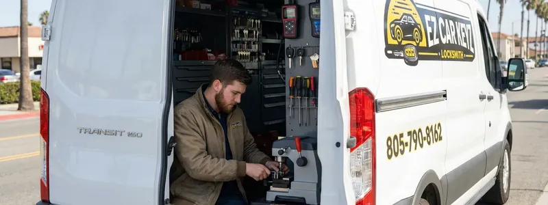 EZ Car Keyz locksmith equipment and tools in El Cajon