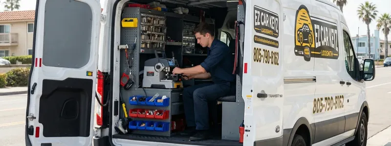 EZ Car Keyz locksmith equipment and tools in Encinitas