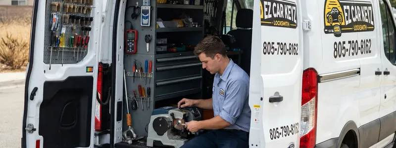 EZ Car Keyz locksmith equipment and tools in Escondido