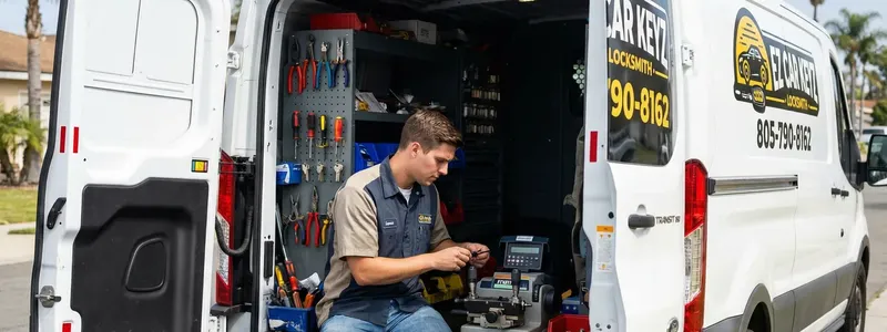 EZ Car Keyz locksmith equipment and tools in Fallbrook