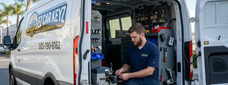 EZ Car Keyz locksmith equipment and tools in Goleta