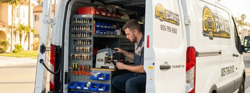 EZ Car Keyz locksmith equipment and tools in Lemon Grove