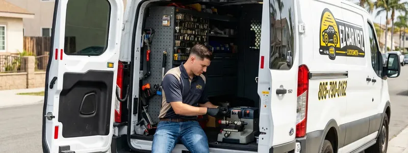 EZ Car Keyz locksmith equipment and tools in Montecito