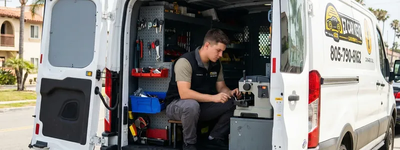 EZ Car Keyz locksmith equipment and tools in Moorpark