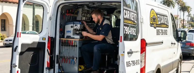 EZ Car Keyz locksmith equipment and tools in Port Hueneme