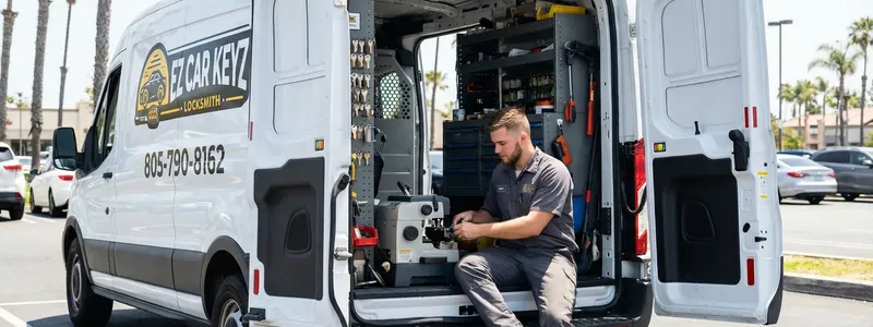 EZ Car Keyz locksmith equipment and tools in Ramona