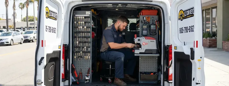 EZ Car Keyz locksmith equipment and tools in San Ysidro