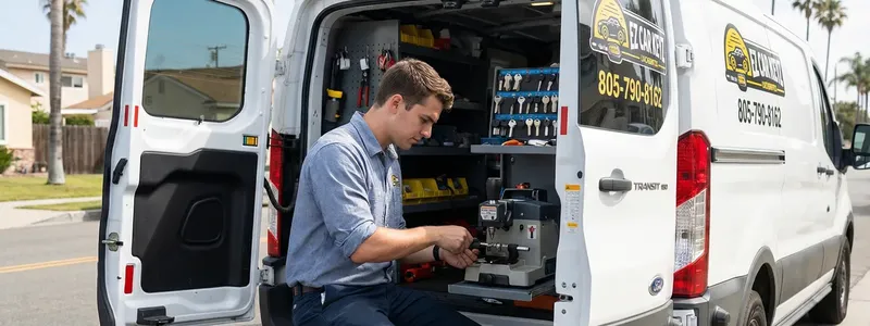 EZ Car Keyz locksmith equipment and tools in Simi Valley