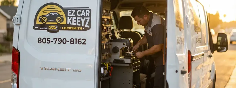 EZ Car Keyz locksmith equipment and tools in Ventura