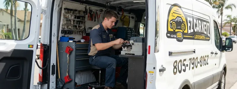 EZ Car Keyz locksmith equipment and tools in Vista