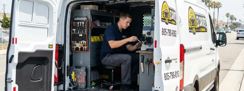 EZ Car Keyz locksmith equipment and tools in Westlake Village